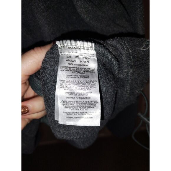 Columbia Men's Zip Up XXL 2XL Dark Grey Fleece Outdoor Jacket - Picture 9 of 9